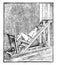 Short Inclined Plane vintage illustration