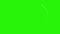 Short line and shapes animation effects elements on green screen chroma key