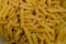 Short noodles close-up food