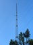 a short radio communication signal tower