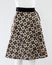 Short skirt with a unique batik motif for women