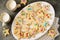 Shortbread cookies with candy `funny stars`. Cute idea for a children`s party.