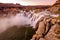 Shoshone Falls at sunset in Twin Falls, Idaho