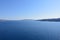 Shot From The Bay Of Santorini Island Photo From High Seas. Landscapes, Cruises, Travel.