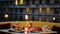 Shot of dinner with drinks served on table at Oberoi Hotel, Gurgaon, Haryana, India