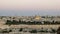 Shot of dome of the rock at dawn in jerusalem