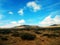 Shot of a dry wasteland in Corralejo Natural Park, Spain