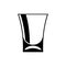 Shot Glasses icon vector. Drinking Illustration sign. Bar Illustration sign.