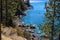 A shot of the gorgeous vast blue waters of Lake Tahoe