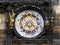 Shot of part of the historic astronomical clock in prague