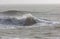 Shot of Santa Cruz flooding in Jan 2023. Pleasure point, Capitola Wharf, and Steamer Lane