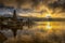 A shot from Ulun Danu temple lake, tabanan bali