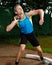 Shotput in track and field