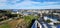 Shots from the top of Durie Hill Elevator Tower in Whanganui, New Zealand