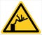 Should be careful in walking to make it fall.,sign