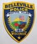 The shoulder patch of the Belleville Police Department in Wisconsin