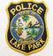 The shoulder patch of the Lake Park Police Department in Florida, USA