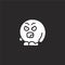 shouting icon. Filled shouting icon for website design and mobile, app development. shouting icon from filled emoji people