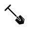 Shovel - gardening icon vector design template