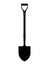 Shovel Silhouette, Digging And Lifting Hand Tool
