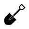 Shovel vector icon