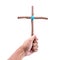 Show wooden cross