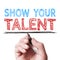 Show your talent