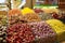 Showcase for sales of tea, herbs and spice on the Grand Bazaar, Istanbul. Traditional turkish kitchen