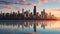 Showcasing the grandeur of chicago\\\'s skyline