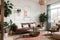 Showcasing Interior Design in Style Bohemian Bliss