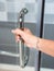 Shower door handle stainless steel