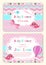 Shower party invitation to print children Stationery Cards Birth