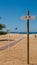 Shower sign on the beach