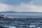 Showers over Yellowstone Lake