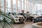 Showroom and car KIA of dealership KIA-Zentr Kirov in Kirov city