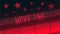 Showtime movie time film strip red background