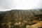 Shredded layered mountain ranges on the road to Mekele, Ethiopia