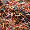 Shredded paper - ai generated image