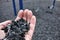 Shredded Recycled Tire Floor for Playground Safety