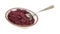 Shredded Red Cabbage Bowl Serving Spoon
