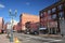 Shreveport, Louisiana - February 18: Buildings in historic downtown Shreveport. LA