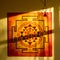 Shri yantra poster on the wall