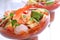 Shrimp with Avocado Salsa Sauce
