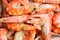 Shrimp boil background