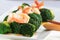 Shrimp Fried Broccoli broccoli