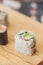 Shrimp Roll. Japanese sushi
