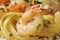 Shrimp Scampi and Linguine