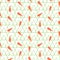 Shrimp seamless vector pattern.