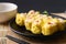 Shrimp shumai, Open-topped dumpling filled with chopped shrimp