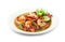 Shrimps boiled Spicy Salad in pickled fish sauce